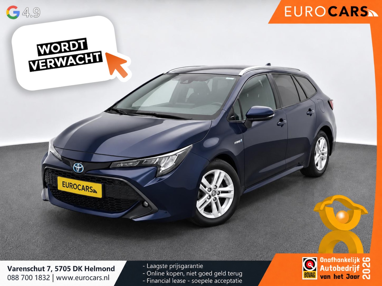 Toyota Corolla Touring Sports - 1.8 Hybrid Dynamic Navigatie Apple CarPlay Android Auto Camera Parkeerhulp Adaptive Cruise - AutoWereld.nl