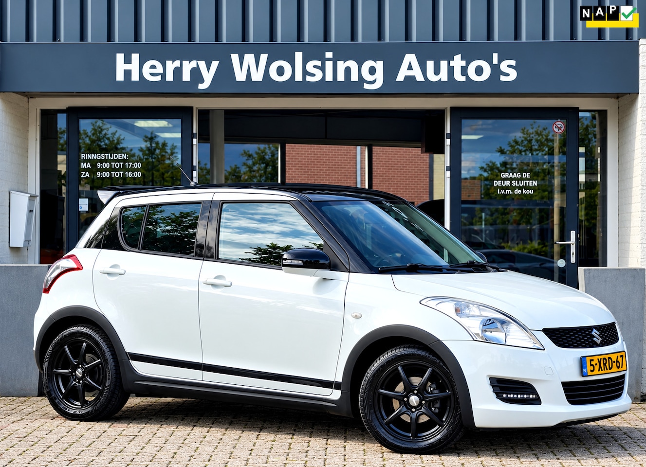 Suzuki Swift - 1.2 Comfort Black & White 65.873 Km NAP - AutoWereld.nl