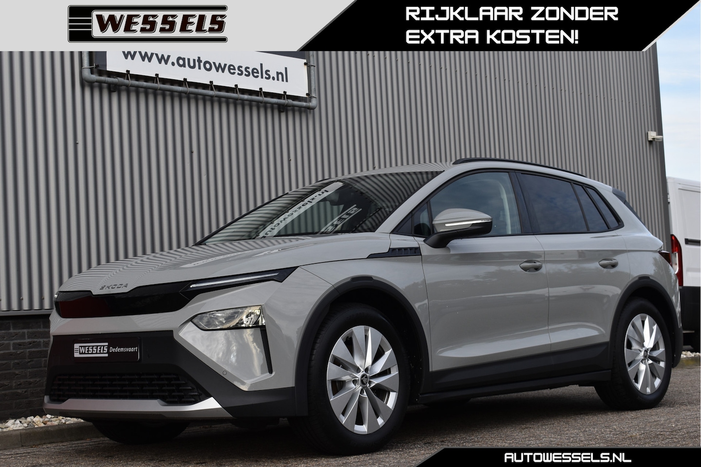 Skoda Elroq - 60 Business Edition Snel leverbaar! Stuur/stoelverwarming, Elek. trekhaak, Adaptive cruise - AutoWereld.nl