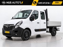 Opel Movano - 2.3 Turbo L2H1 Dubbele Cab. | 2500kg Trekgewicht | Trekhaak | Climate | Opbergkist | Bluet