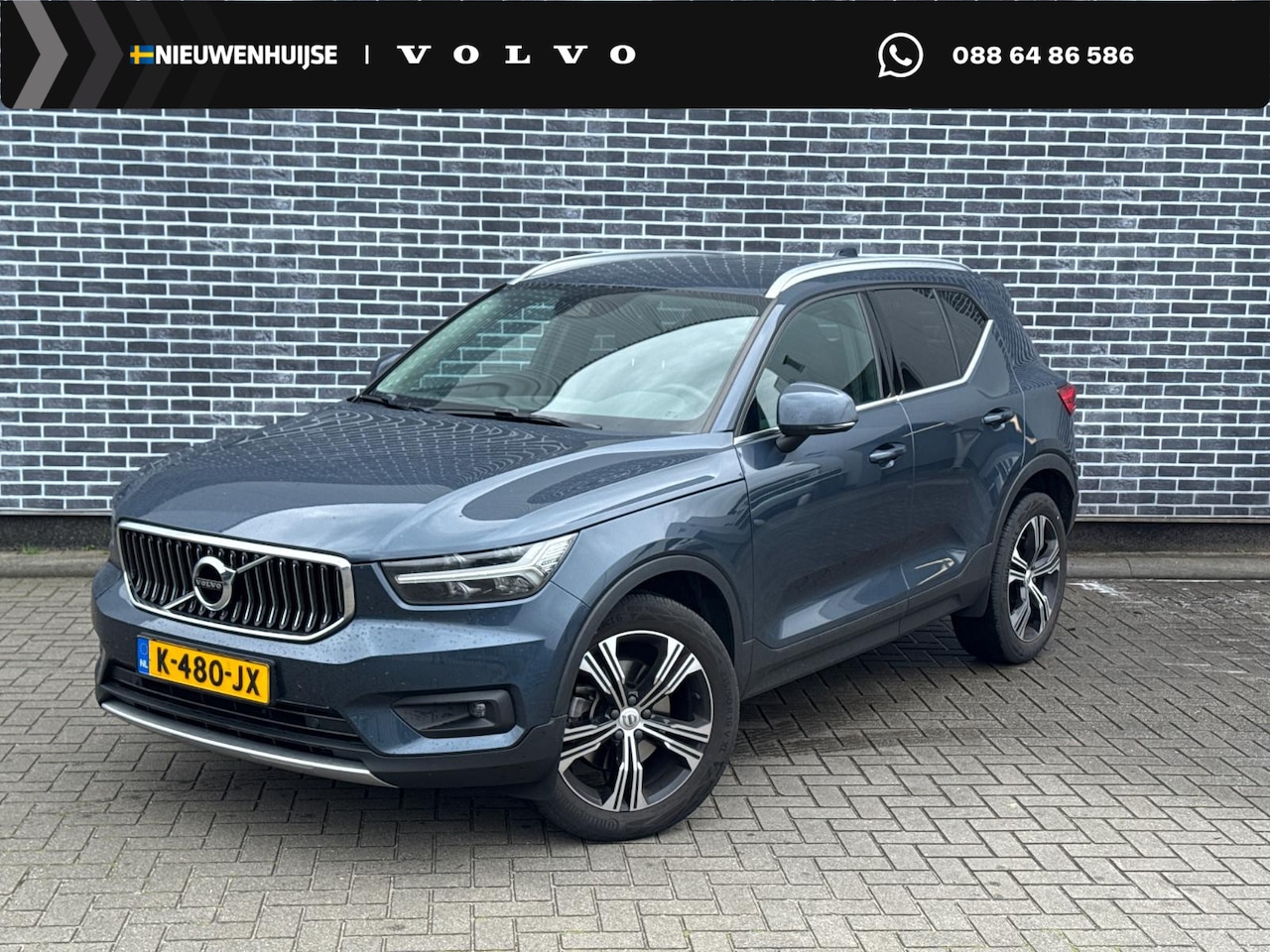 Volvo XC40 - 2.0 B4 Inscription | Harman Kardon Audio | Achteruitrijcamera | Parkeersensoren | Lichtmet - AutoWereld.nl