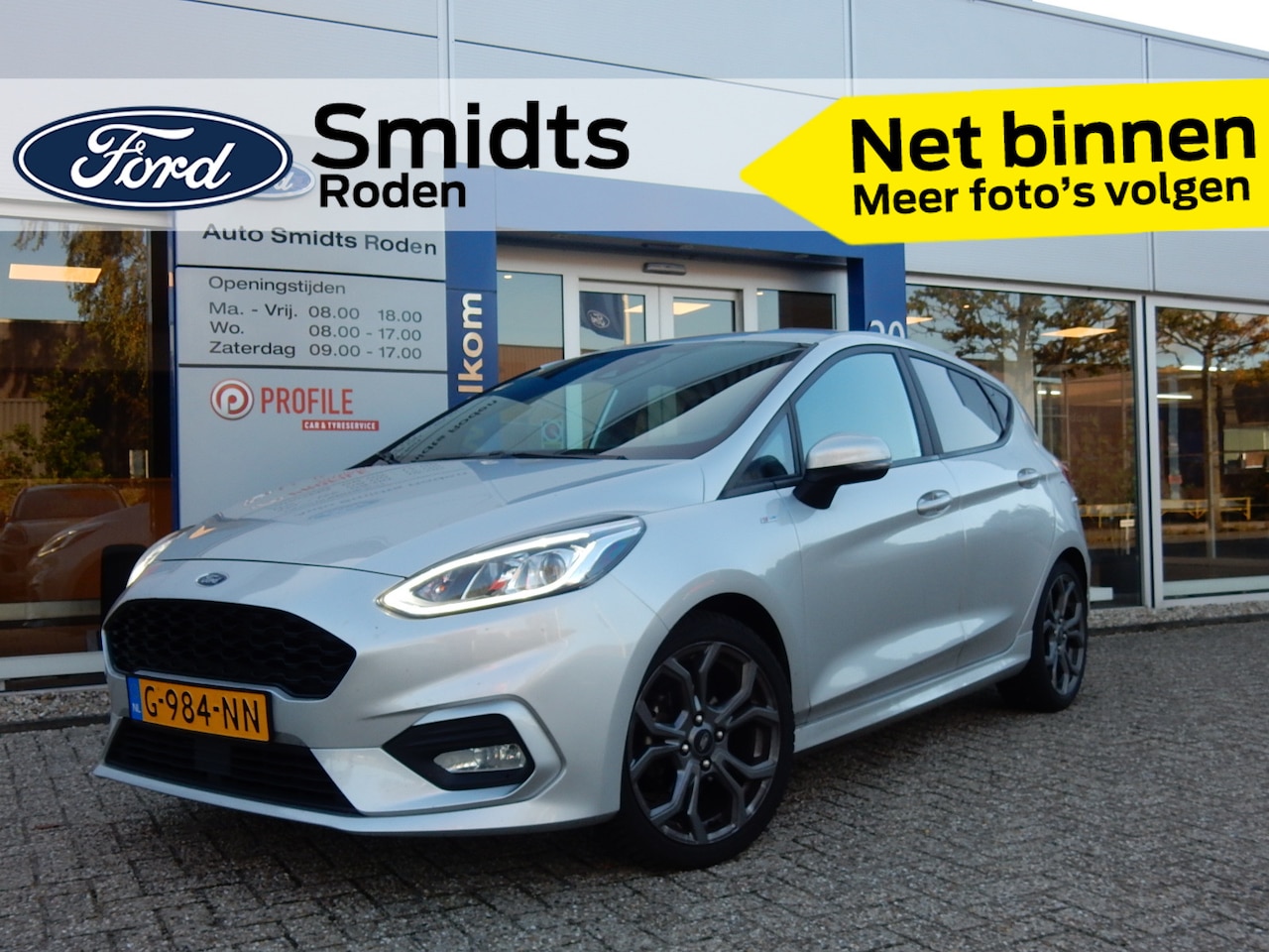 Ford Fiesta - 100PK EcoBoost ST-Line | Trekhaak | Voorruitverw. | Privacy Glass | Dealeronderhouden | - AutoWereld.nl