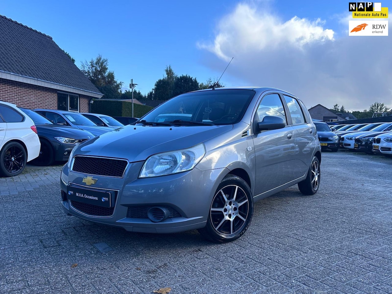 Chevrolet Aveo - 1.2 16V LS Airco|Isofix|Centrale vergrendeling|LMV|Inruil koopje.. - AutoWereld.nl
