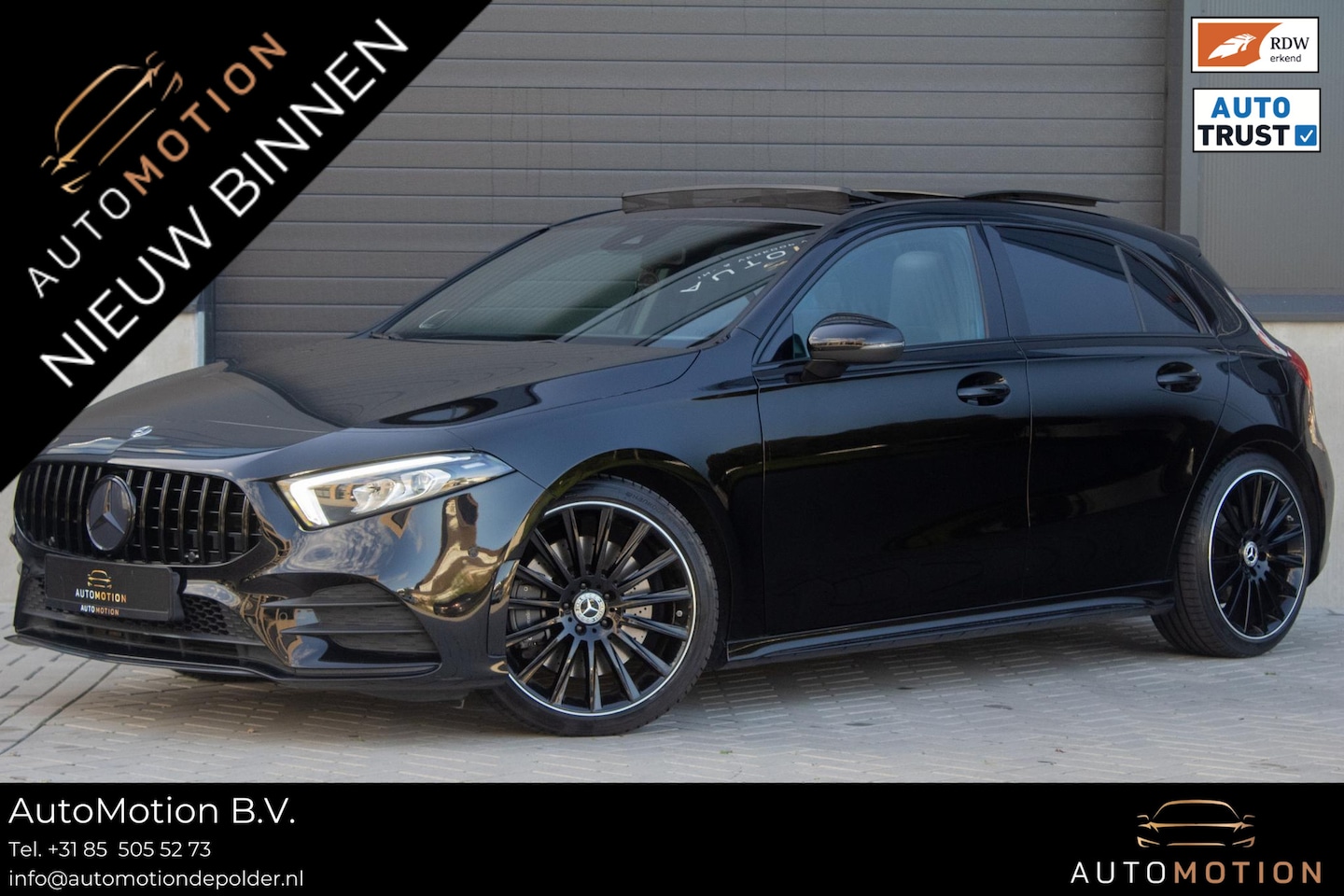 Mercedes-Benz A-klasse - 250 Premium Plus PANO CAMERA BURMESTER AMG DIFFUSER LED - AutoWereld.nl