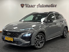 Hyundai Kona - 1.0 T-GDI*N-Line*MHEV*Nardo-Gray*NAP*Stoelverwaring*Trekhaak*Camera