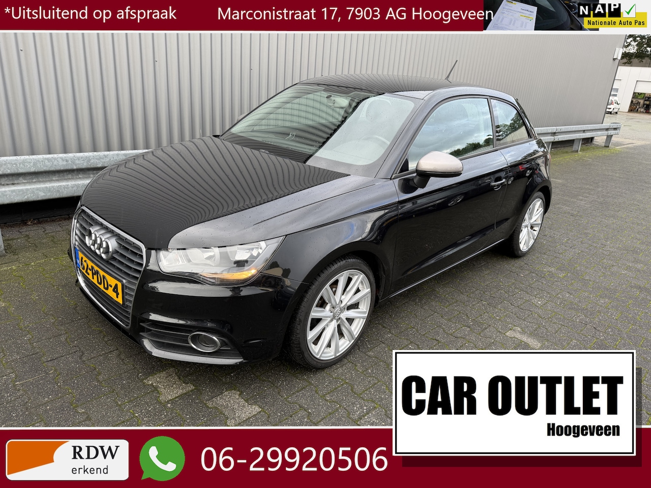 Audi A1 - 1.2 TFSI Attraction Pro Line 113Dkm NAP, H/Leer, Airco, Cruise --Inruil Mogelijk-- - AutoWereld.nl