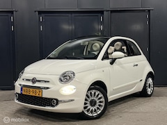 Fiat 500 C - 1.2 Lounge leder/cruise/pdc/blikvanger Wit/rood