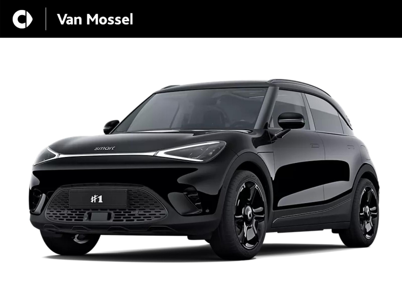 Smart #1 - Pro+ Black Collection 66 kWh / Stoelverwarming / Halo Roof / 360°-camera / Easy entry / F - AutoWereld.nl