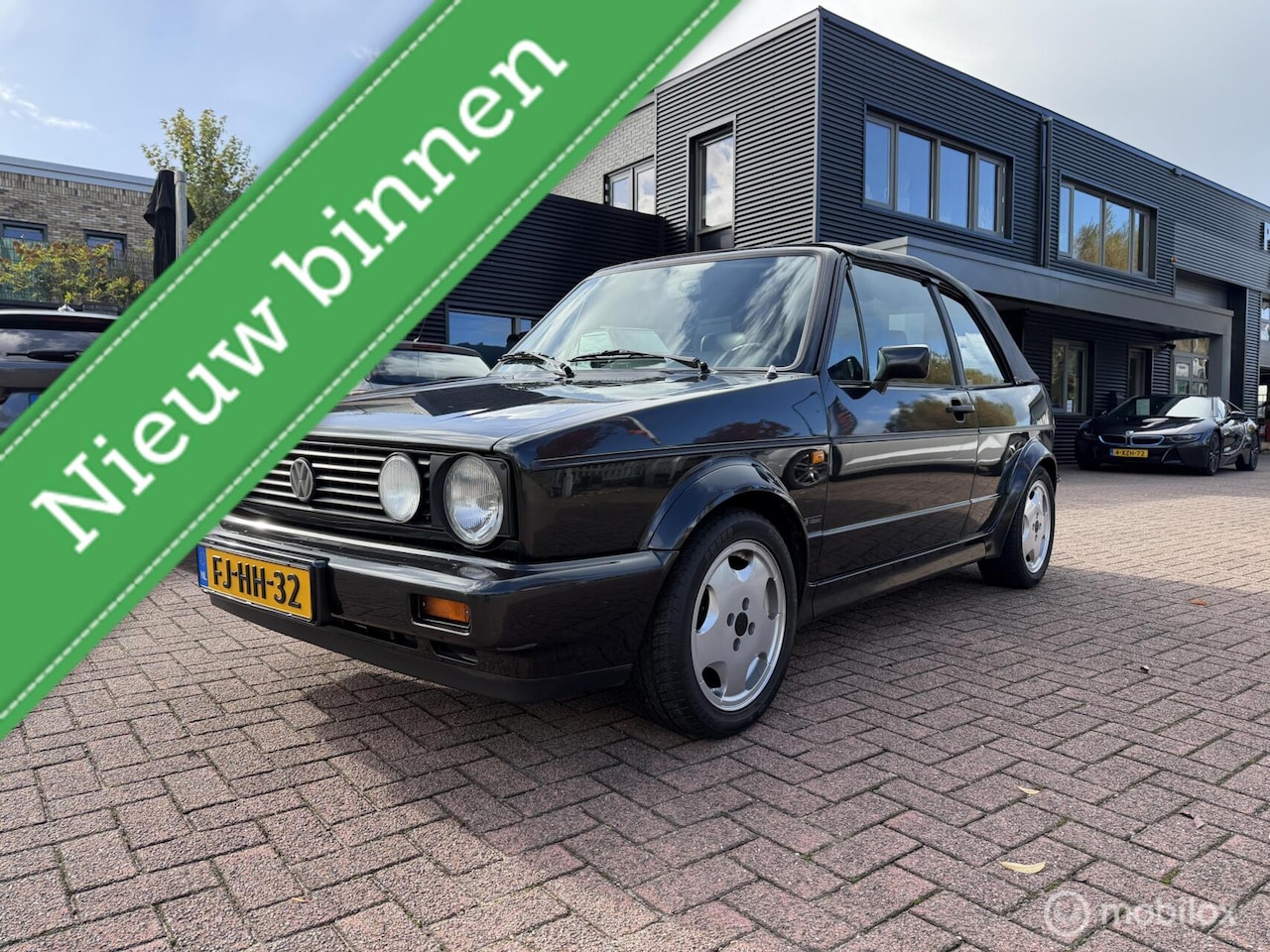Volkswagen Golf Cabriolet - 1.6 GLS Leder Stereo zeer nette auto - AutoWereld.nl