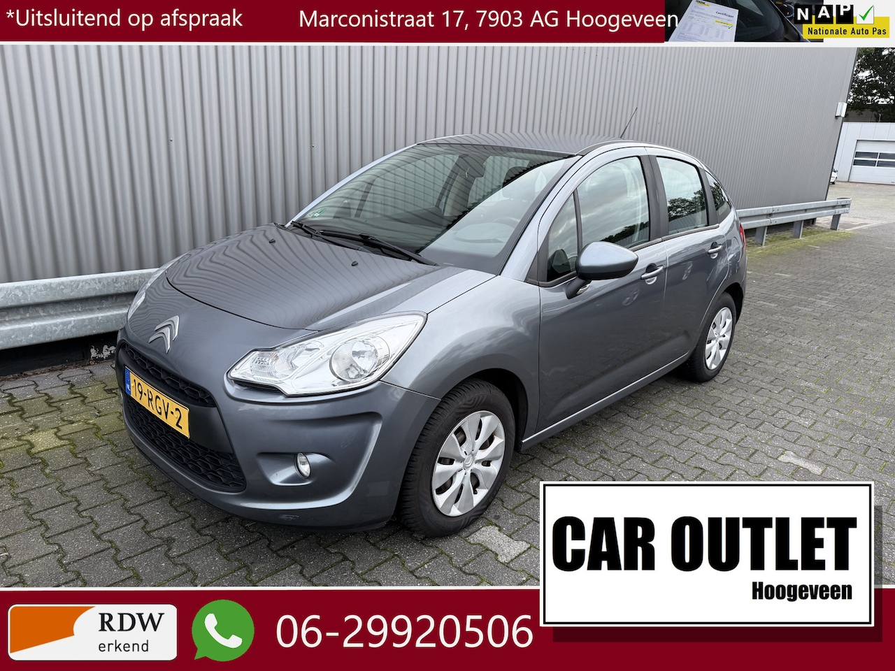 Citroën C3 - 1.4 Ligne Business INRUIL KOOPJE Airco, 08-2027 APK --Inruil Mogelijk-- - AutoWereld.nl