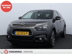 Citroën C4 Cactus - 1.2 PureTech Shine/ D-Riem verv: 58.000 KM/ Trekhaak/ 17'' LMV/ Apple + Android/ Keyless/