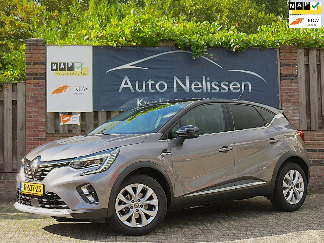 Renault Captur - 1.3 TCe 130 Intens Two-Tone AUTOMAAT | 1e EIGENAAR | CAMERA | CARPLAY | KEYLESS ENTRY | LE - AutoWereld.nl