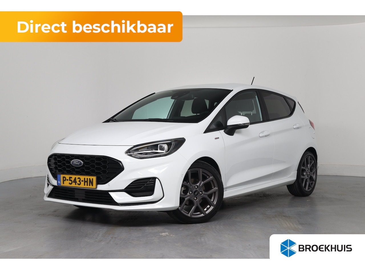 Ford Fiesta - 1.0 EcoBoost Hybrid ST-Line X | Dealer Onderhouden! | LED | Winterpack | B&O | Camera | Cl - AutoWereld.nl