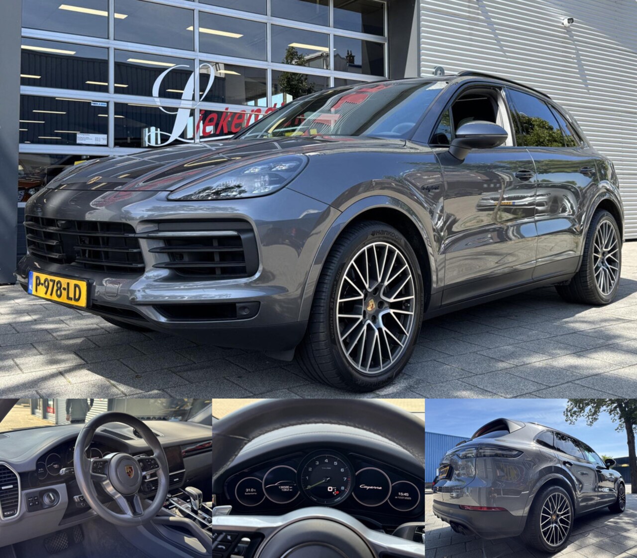 Porsche Cayenne - 3.0 E-Hybrid 462 PK SPORT - Panorama dak I Sport pakket I Leer I Airco I Sport velgen I Bl - AutoWereld.nl