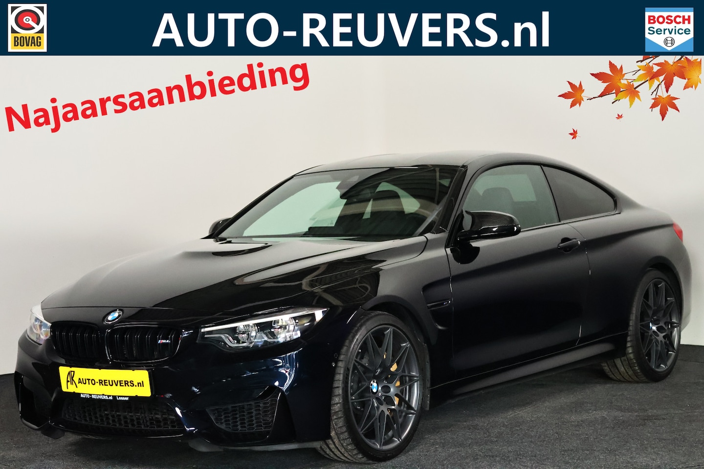 BMW 4-serie Coupé - M4 Competition (NIEUWSTAAT) Carplay / Keramisch / Carbon roof / Camera - AutoWereld.nl
