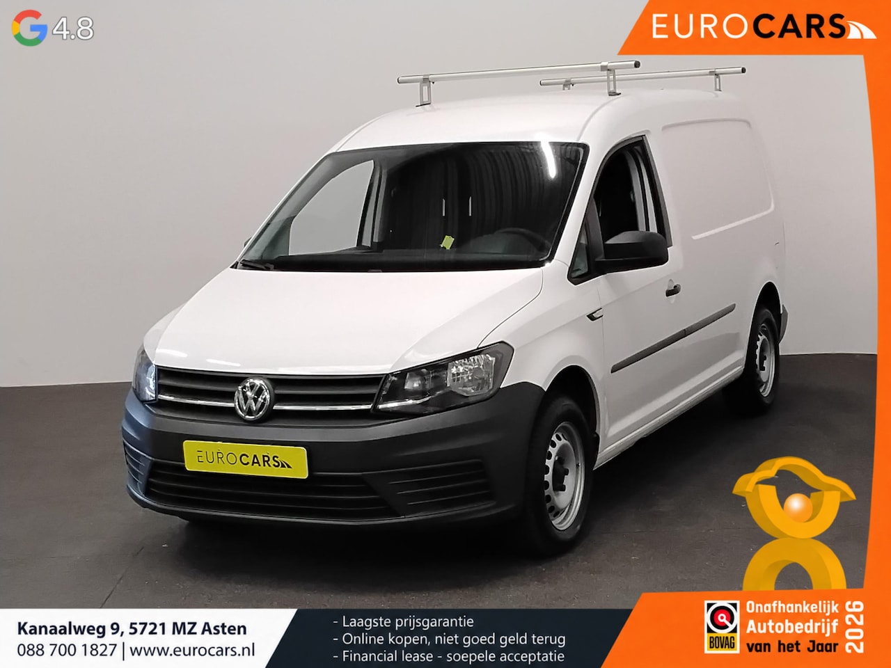 Volkswagen Caddy Maxi - 2.0 TDI Airco Stoelverwarming Trekhaak Parkeersensoren Imperiaal - AutoWereld.nl