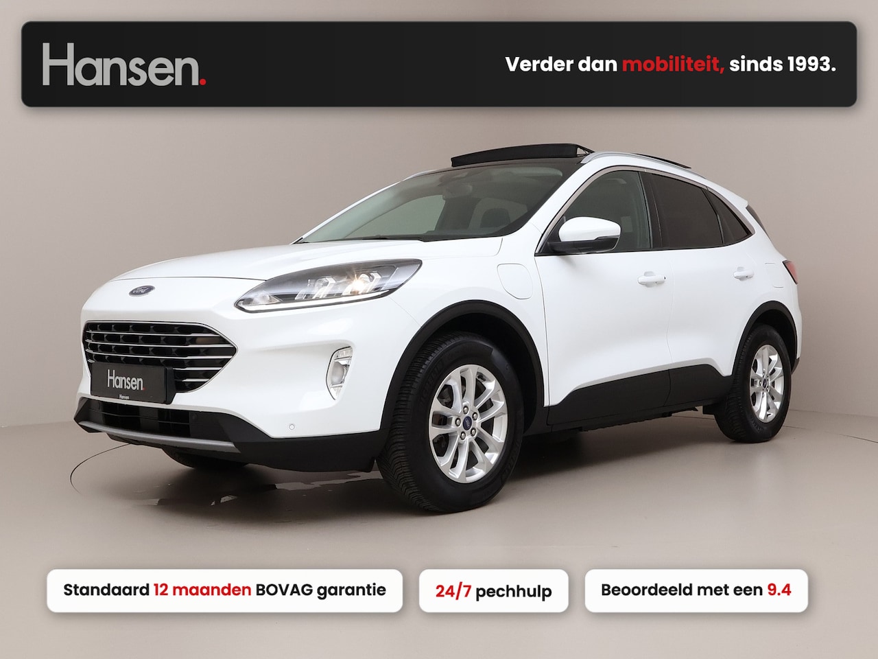 Ford Kuga - 2.5 PHEV Titanium I Panoramadak I Stoelverwarming I Cruise Control I Camera I Keyless I LE - AutoWereld.nl