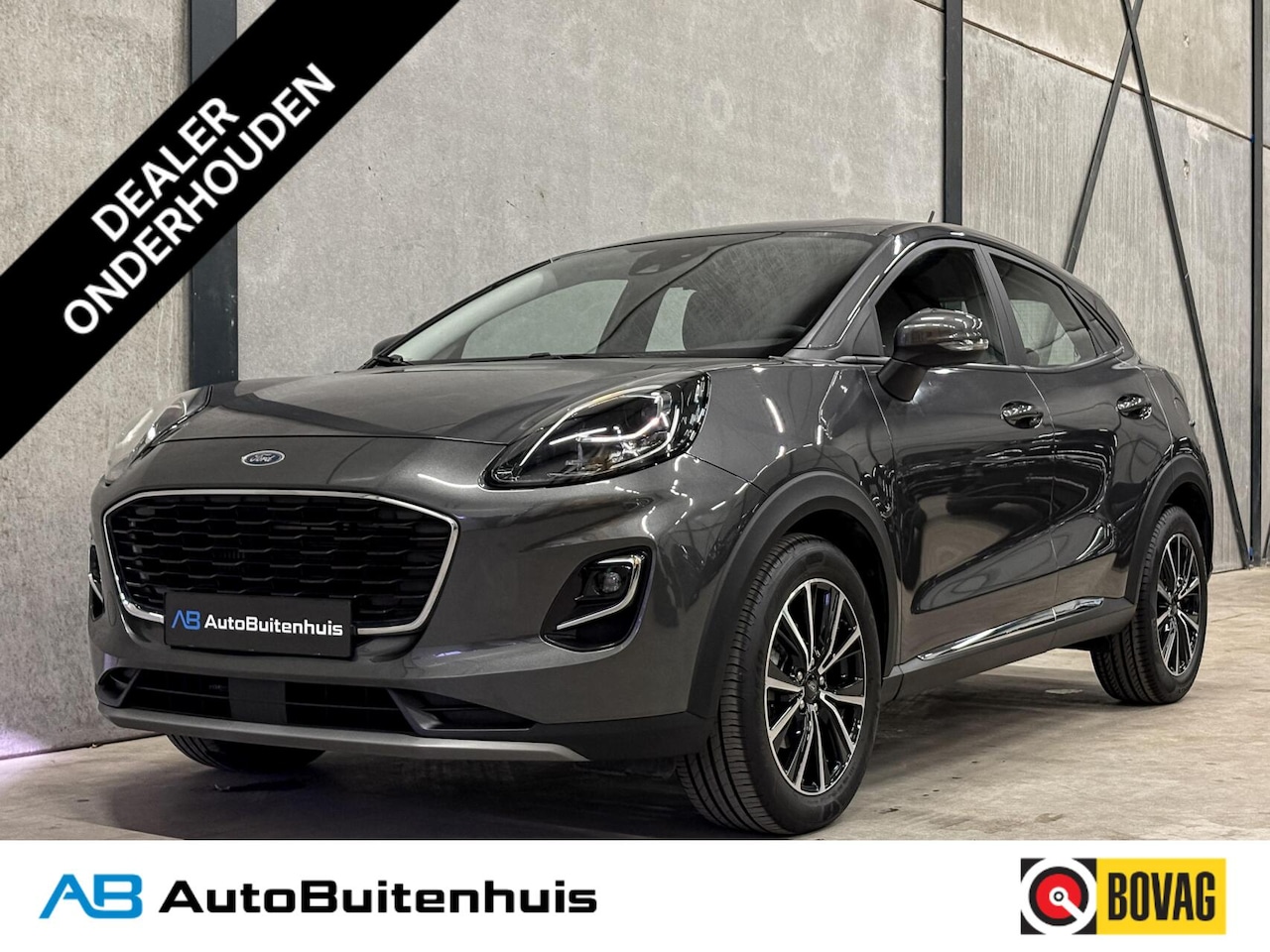 Ford Puma - 1.0 EcoBoost Hybrid Titanium|1e EIGENAAR|ELEK. KLEP|CARPLAY|PDC|CRUISE|NAVI - AutoWereld.nl