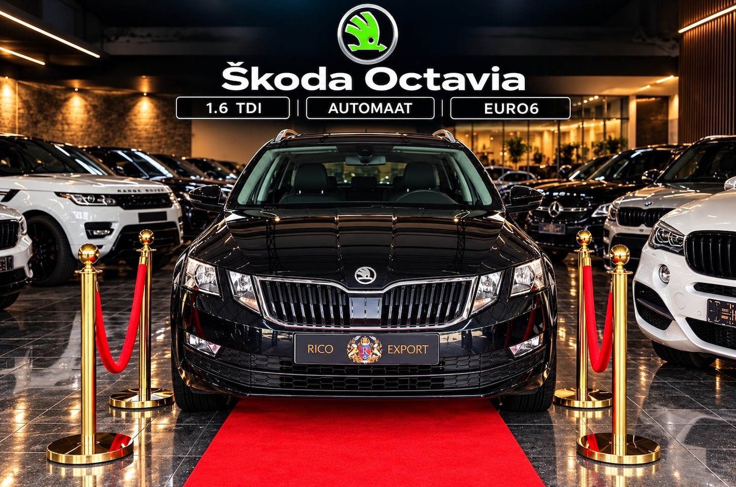 Skoda Octavia Combi - 1.6TDI AUTOMAAT Facelift EURO6! - AutoWereld.nl