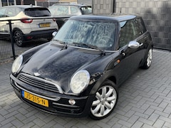 MINI 3-Deurs - 1.6 One Pepper | ZWART| 17" LM| NIEUWE APK| LEUKE AUTO