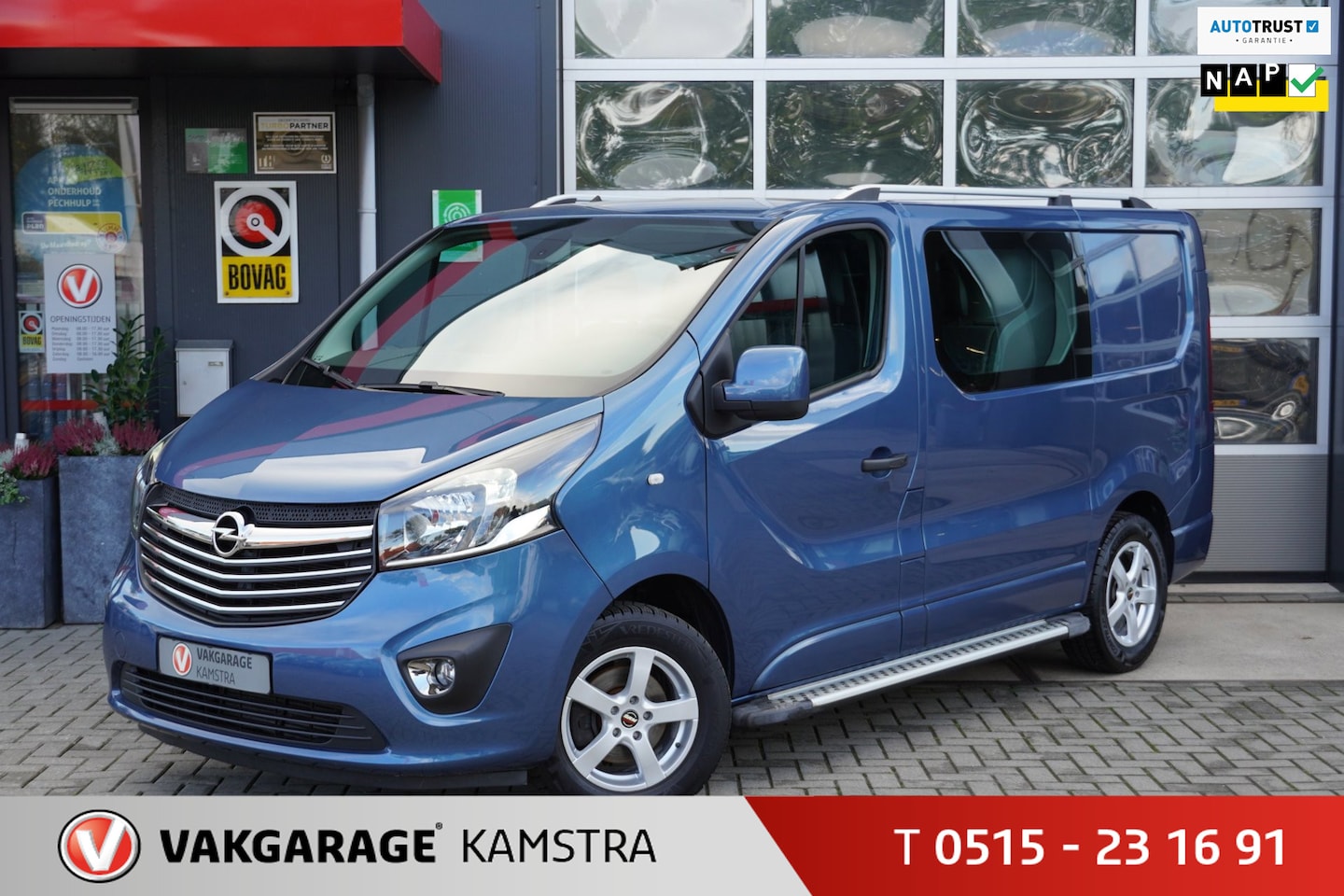 Opel Vivaro - 1.6 CDTI L1H1 DC Sport NAP Airco/Cruise/PDC+Cam - AutoWereld.nl