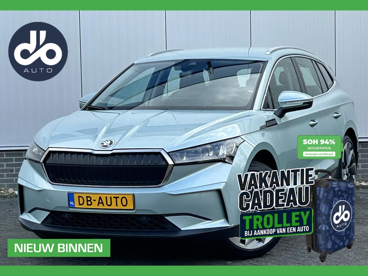 Skoda Enyaq iV - 80 SOH 94% I INKLAPBARE TREKHAAK I 21" LMV I PDC V+A I STOF-LEER - AutoWereld.nl