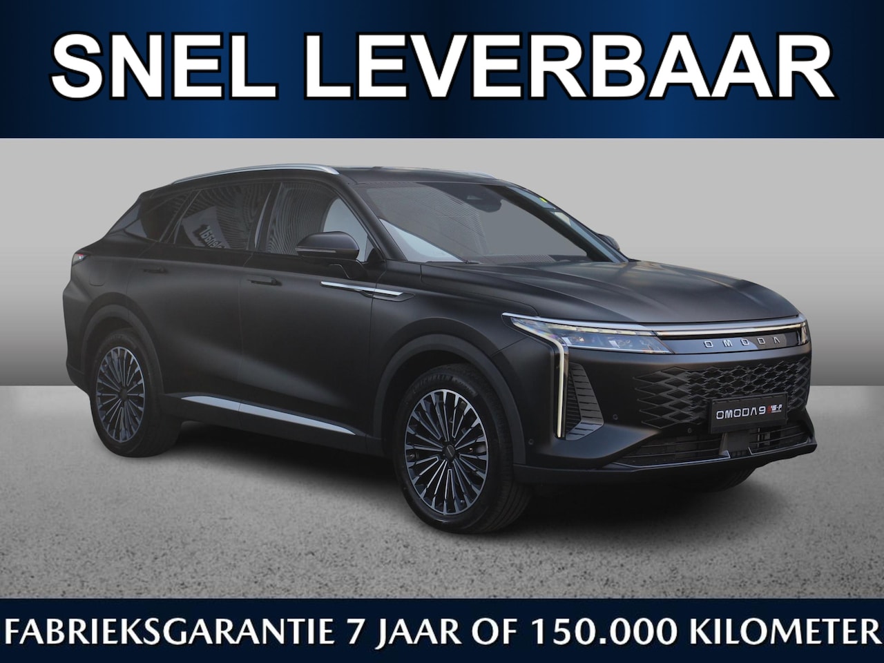 Omoda 9 - Premium 1.5 PHEV 537pk | Snel leverbaar | €6000,- zomervoordeel* | Adaptive cruise | Leder - AutoWereld.nl