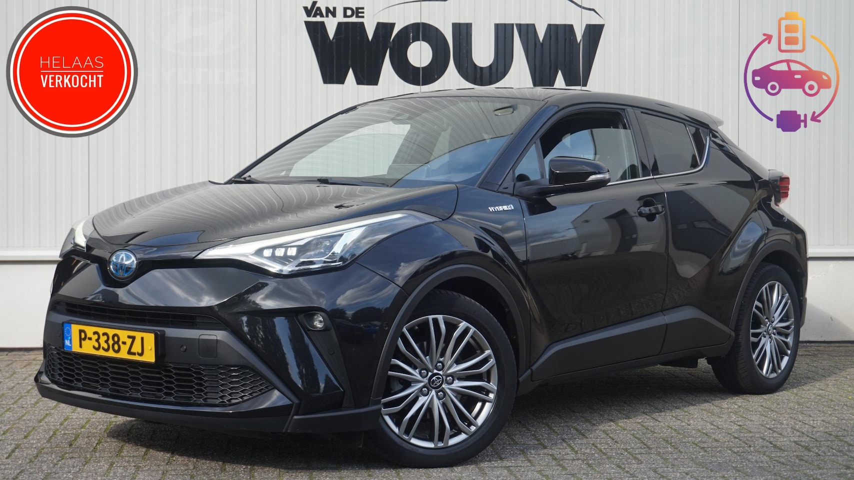 Toyota C-HR - 2.0 Hybrid 184PK Automaat | Rijklaarprijs | LED | Camera | Adapt. Cruise Control | PDC V+A - AutoWereld.nl