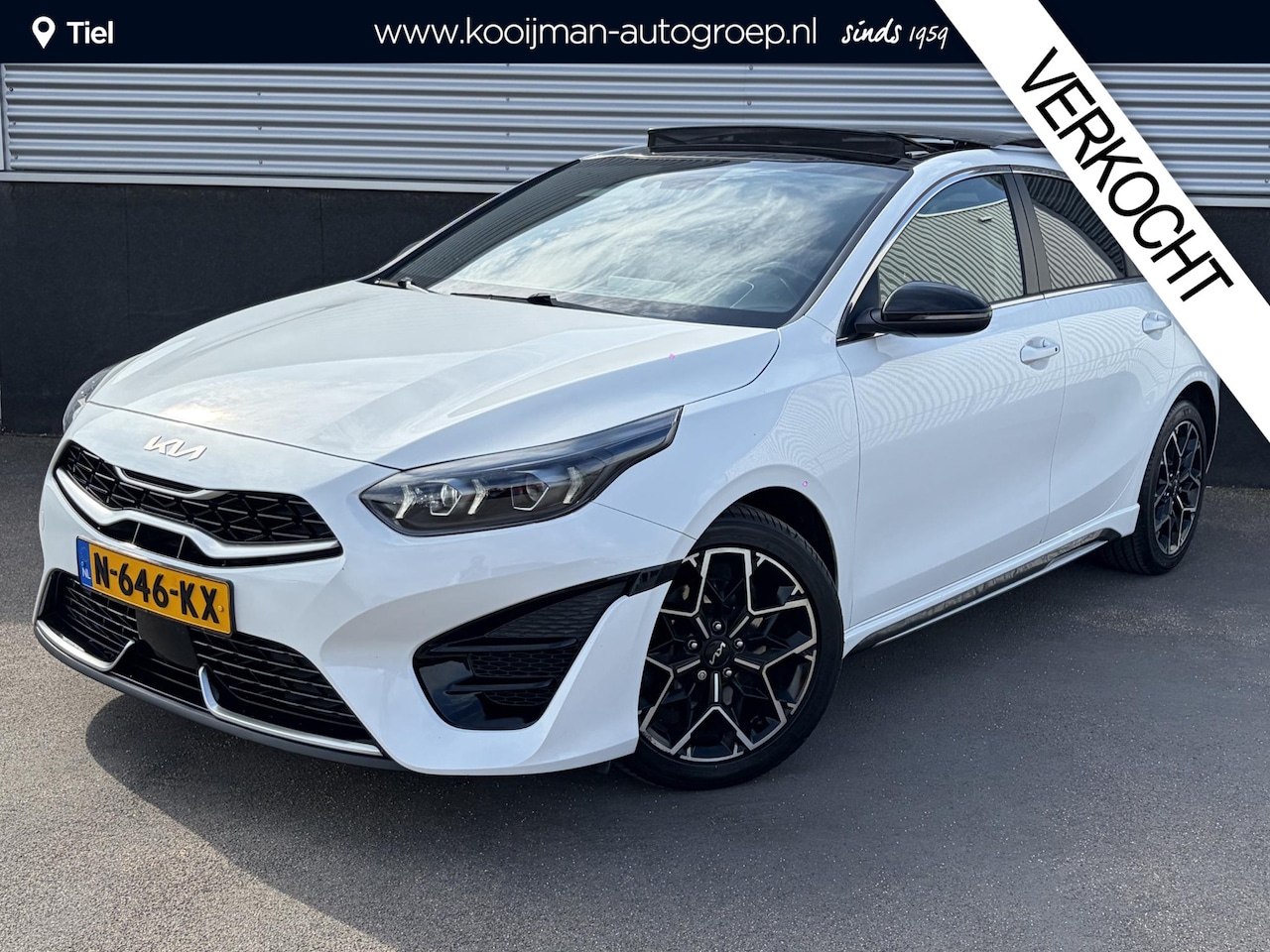 Kia Cee'd - Ceed 1.0 T-GDi GT-Line Schuif/kanteldak, Nieuw logo! Stoelverwarming- & Stuurwiel verwarmd - AutoWereld.nl