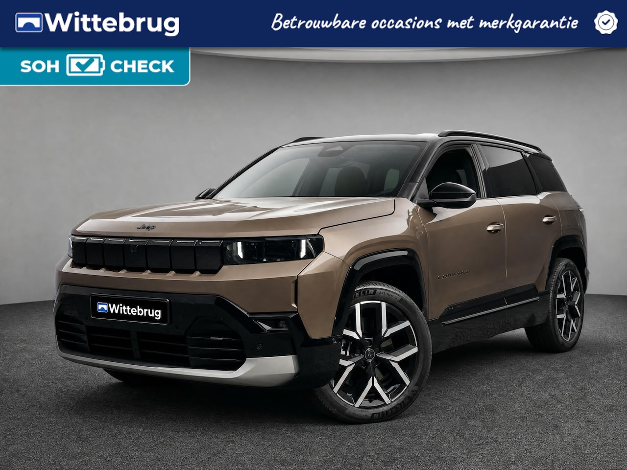 Jeep Compass - First Edition 74 kWh Full options | Panoramadak | 360 camera | Massagestoelen | 20 inch - AutoWereld.nl