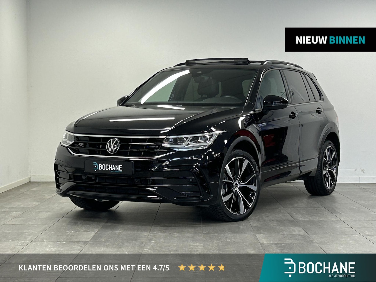 Volkswagen Tiguan - 1.4 TSI eHybrid R-Line Black Style | 94% SOH | PANO | TREKHAAK | 20"LMV | VIRTUAL | - AutoWereld.nl