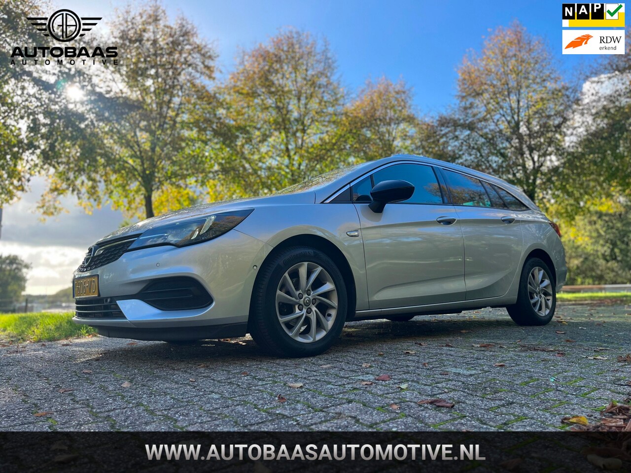Opel Astra Sports Tourer - 1.4 Business Elegance AUTOMAAT+NL-AUTO+NAP+1EIG+NAVI+TREKHAAK+CAMERA+STOELVERMING+INCL BTW - AutoWereld.nl