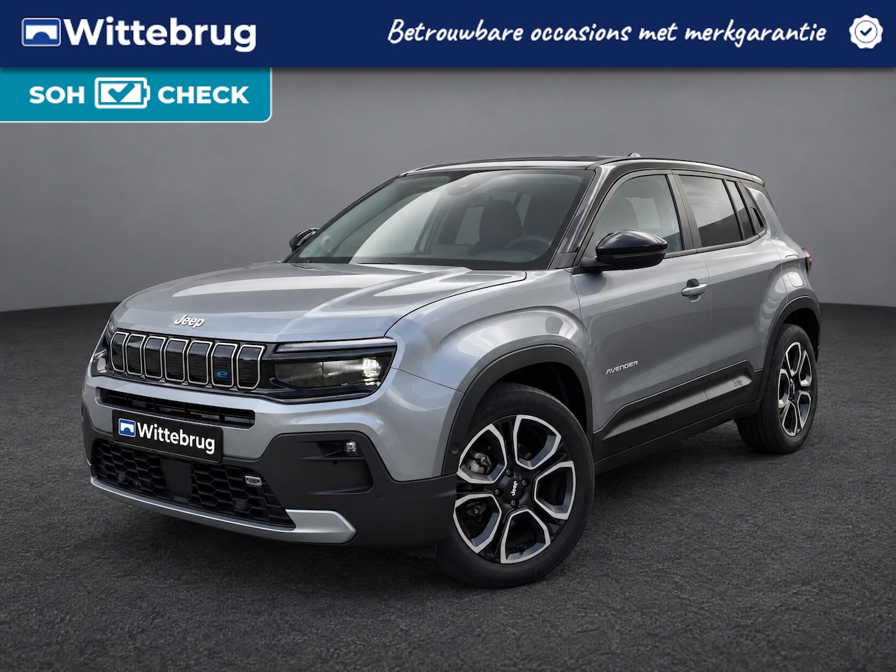 Jeep Avenger - 1st Edition 54 kWh Navigatie | Keyless | Camera Poetser G - AutoWereld.nl
