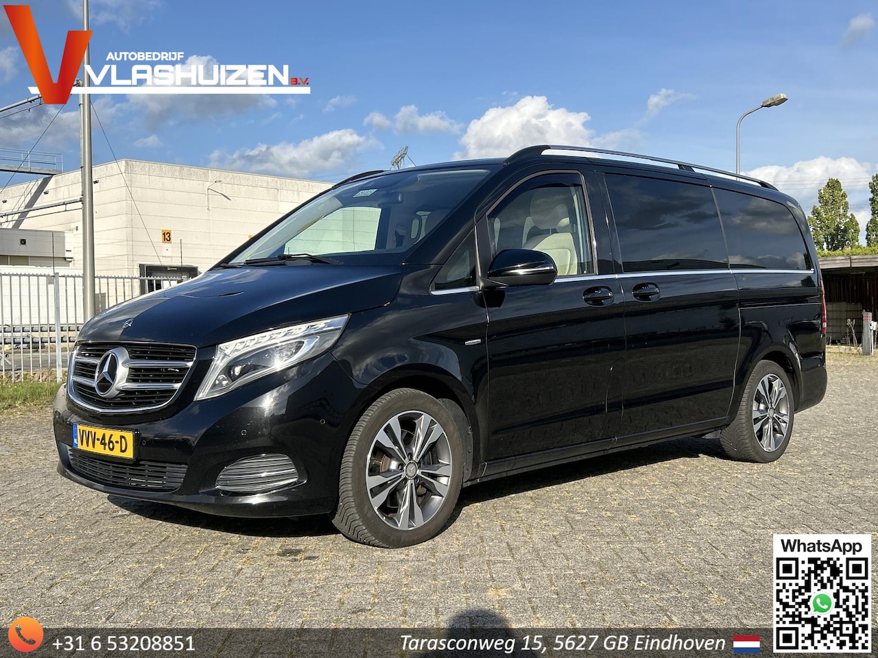 Mercedes-Benz V-klasse - 220 CDI Kort Avantgarde | € 16.950,- NETTO! | Cruise | Airco | Navi | Leder | Trekhaak | - AutoWereld.nl