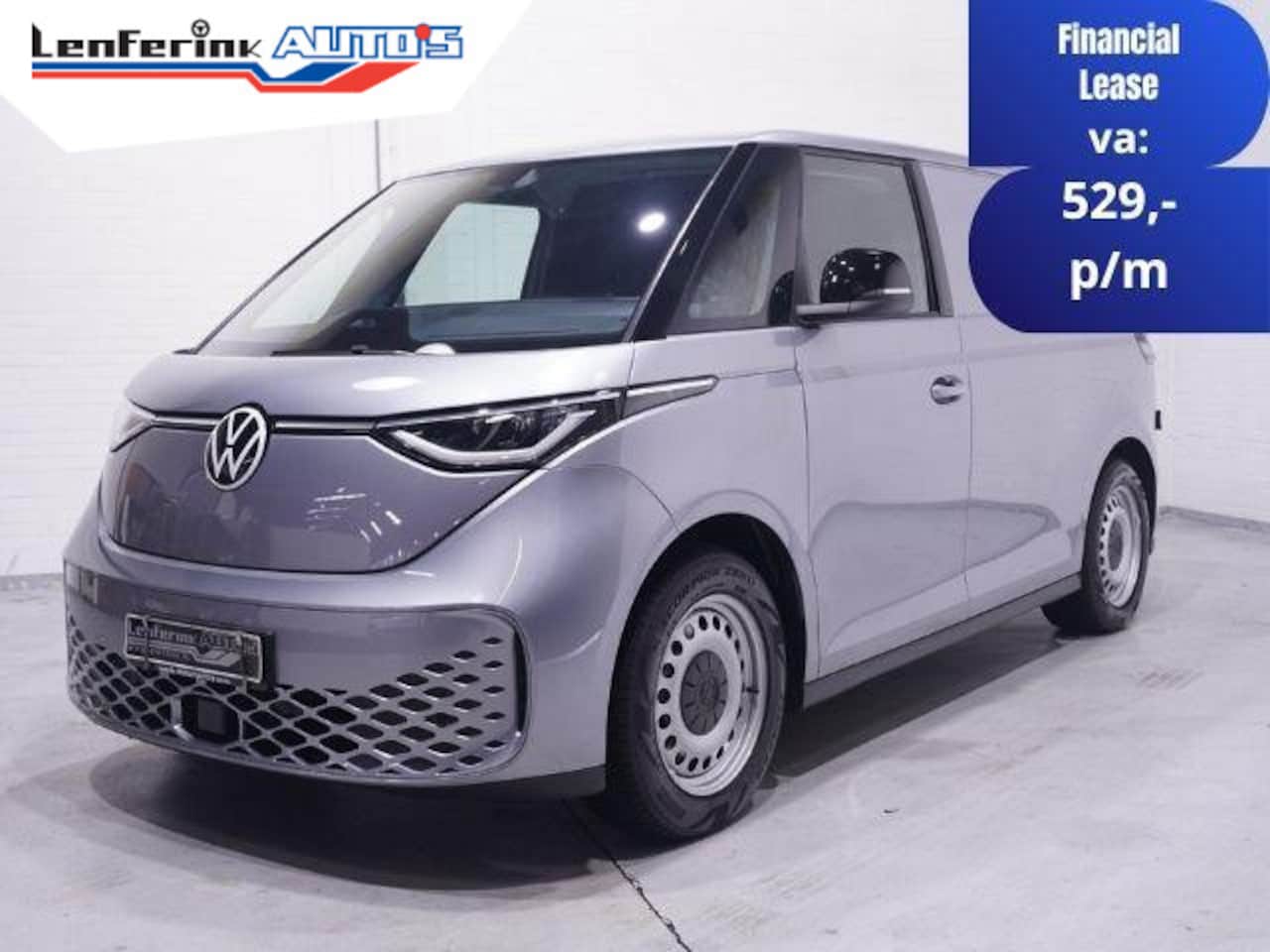 Volkswagen ID. Buzz Cargo - ID 79 kWh 286 pk Rijklare Prijs L1H1 Apple Carplay Camera, Trekhaak Wegklapbaar, LED, Kopl - AutoWereld.nl