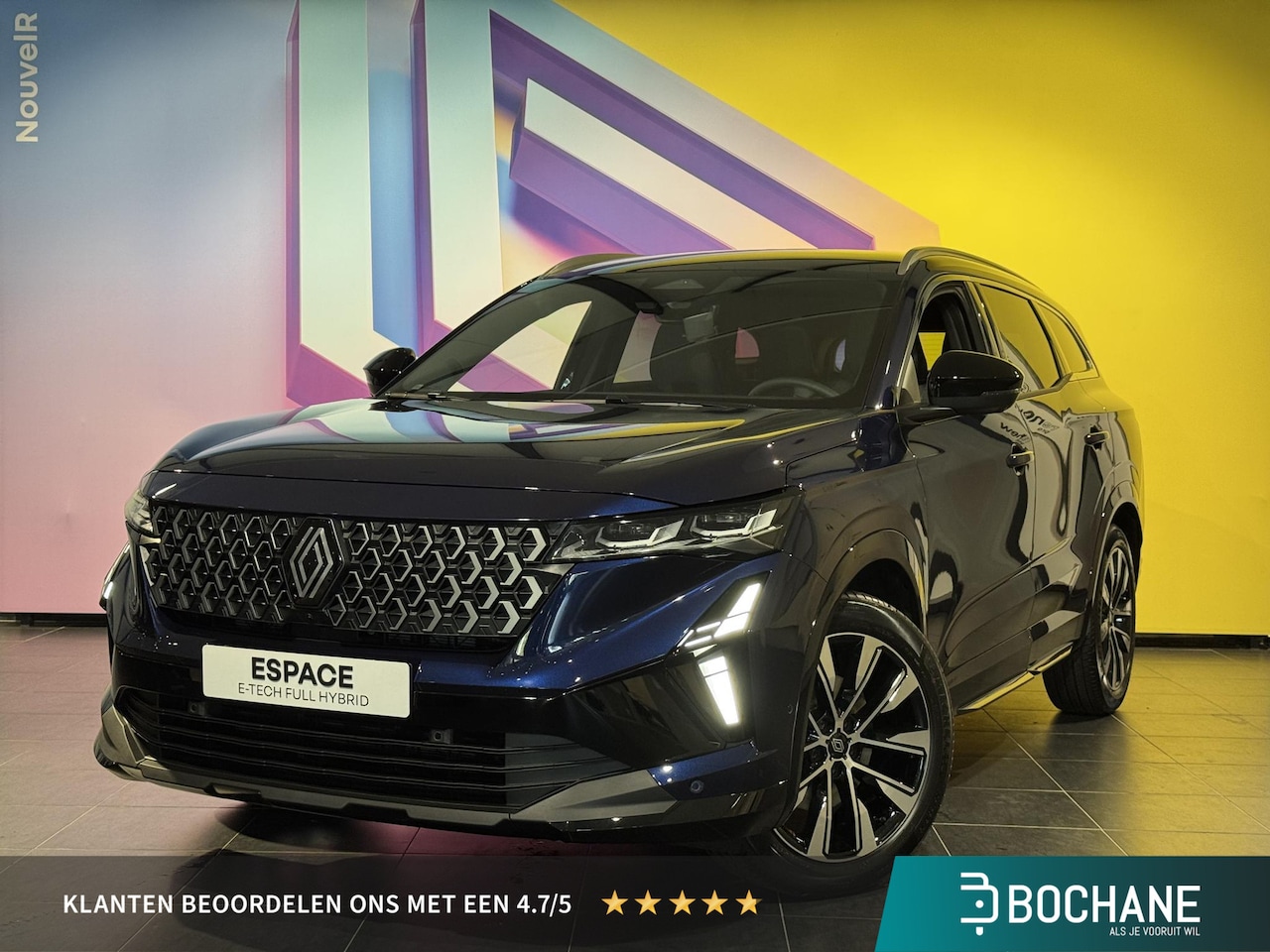 Renault Espace - E-Tech full hybrid 200 techno 7p. | 7500 EURO VOORRAADVOORDEEL - AutoWereld.nl