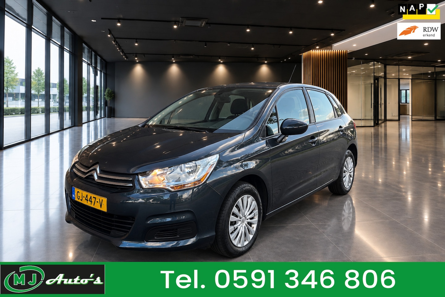 Citroën C4 - 1.2 PURETECH LIVE BJ015 AIRCO CRUISE - AutoWereld.nl