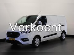 Ford Transit Custom - 2.0 TDCI Automaat 2x Schuifdeur L2 EURO 6 - Airco - ACC - Trekhaak - € 16.900, - Excl