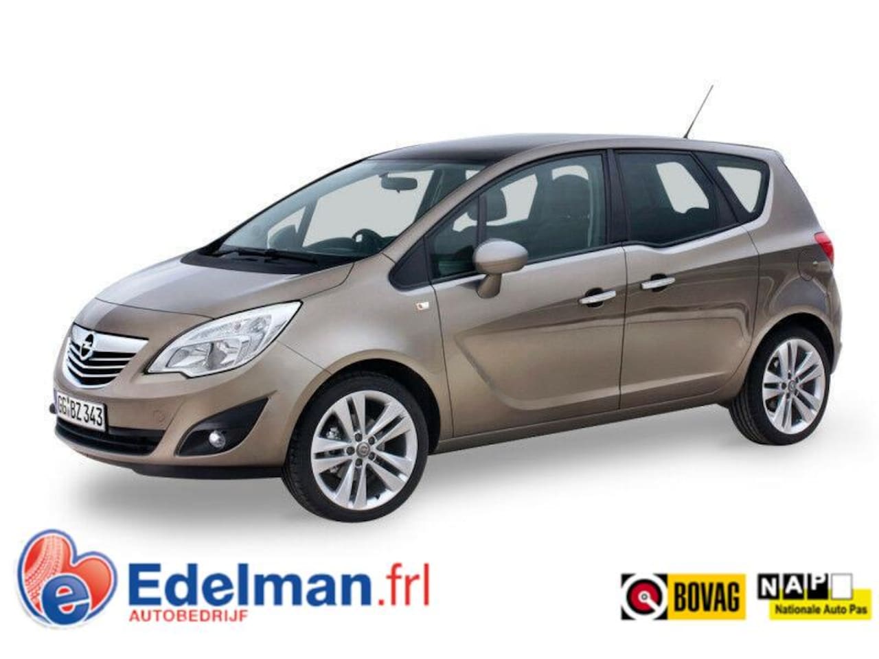 Opel Meriva - 1.4 Business Edition | N.A.P. Kilometerstand! - AutoWereld.nl