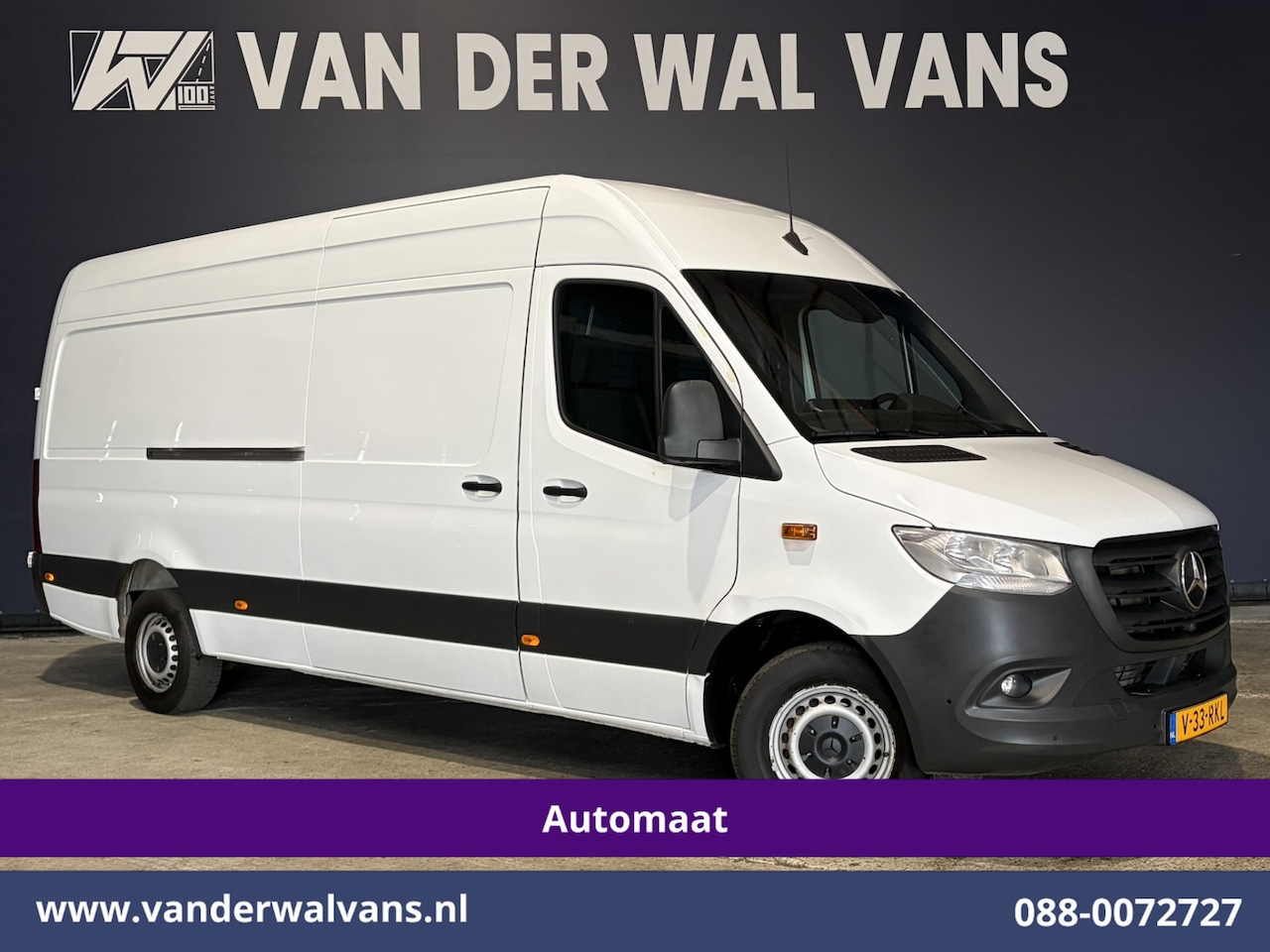 Mercedes-Benz Sprinter - 317 CDI 170pk 9G-Tronic Automaat 3500kg Trekhaak L3H2 Euro6 Airco | 360 graden Camera | Na - AutoWereld.nl