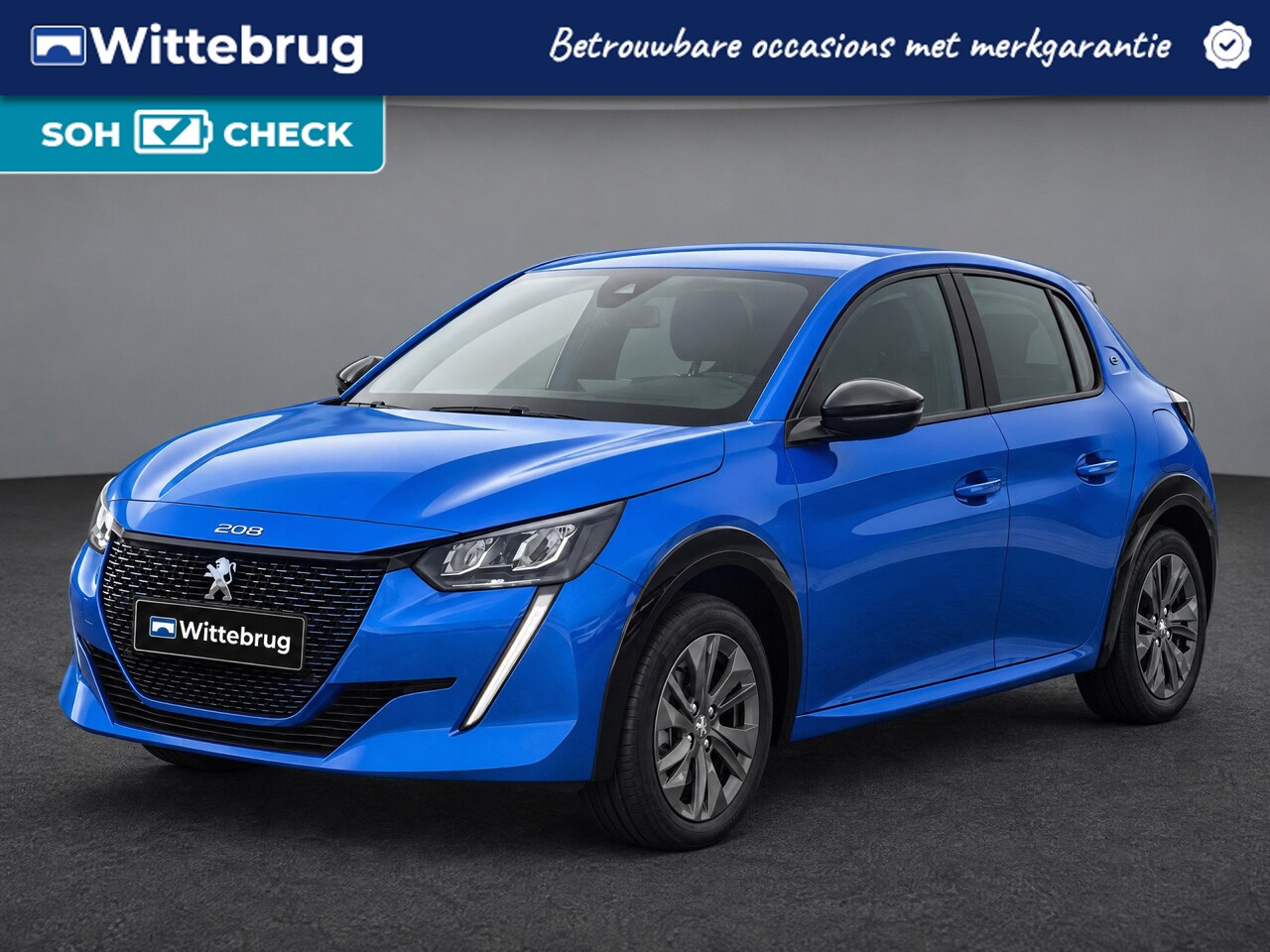 Peugeot e-208 - EV Active Pack 50 kWh 50 kWh | Navi | Apple CarPlay | Stoelverwarming | Keyless Poetser S - AutoWereld.nl