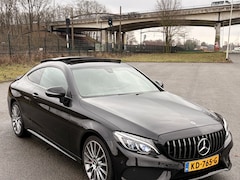 Mercedes-Benz C-klasse Coupé - 180 Prestige Panorama dak amg line nooit in gerookt