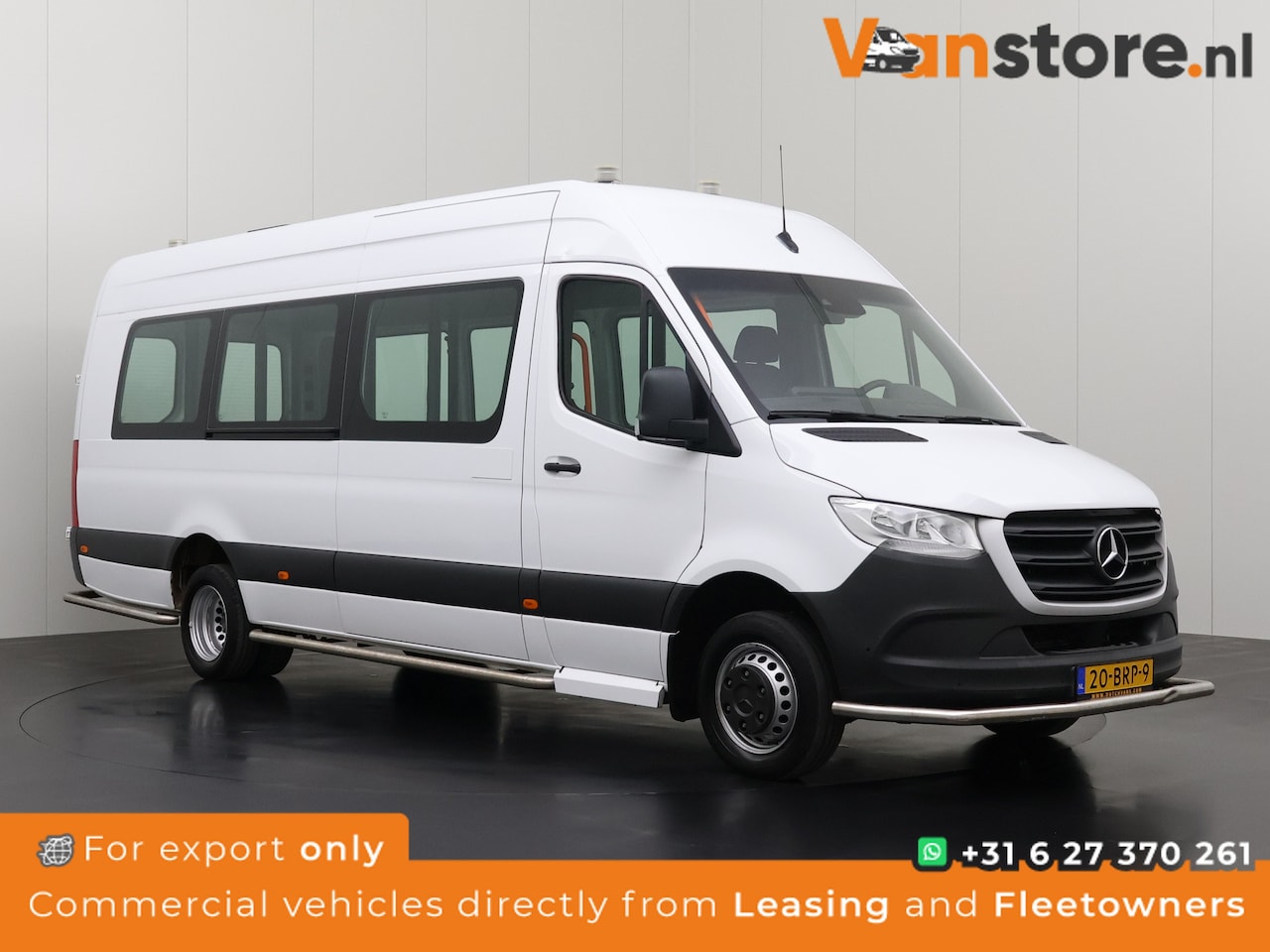 Mercedes-Benz Sprinter - 514CDI Automaat Dubbellucht L4H2 | Multimedia | Airco | Cruise - AutoWereld.nl