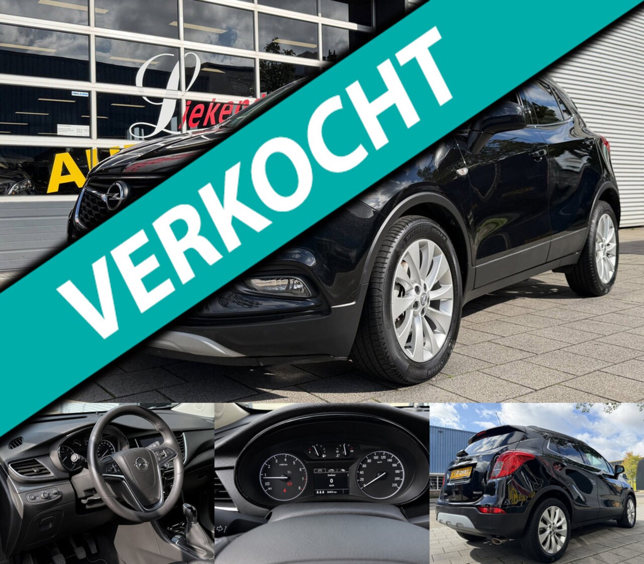Opel Mokka X - 1.4 Turbo Elite Edition - Navigatie I Leer I Airco I LED I PDC I Sport pakket I Dealer ond - AutoWereld.nl