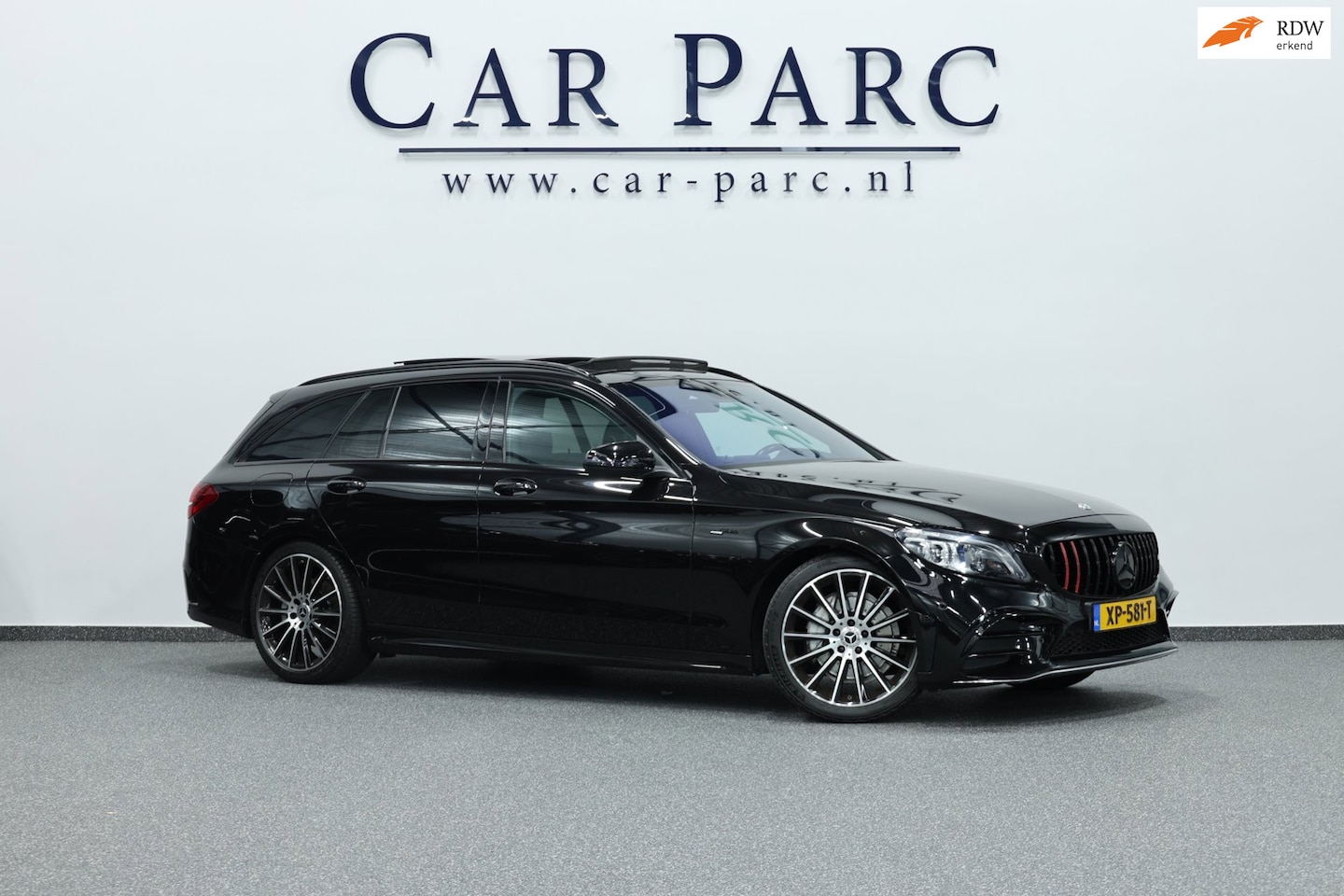 Mercedes-Benz C-klasse Estate - 180 AMG Line LED/VIRTUAL/SFEER/LEER+S.VERWARMIN/19"LMV/CAM/ACC/ECC/12 MDN GARANTIE! - AutoWereld.nl