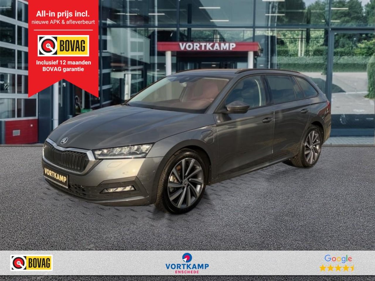 Skoda Octavia - 1.4 TSI iV AMBITION CAMERA/CRUISE/STOEL+STUURVERW/CARPLAY - AutoWereld.nl