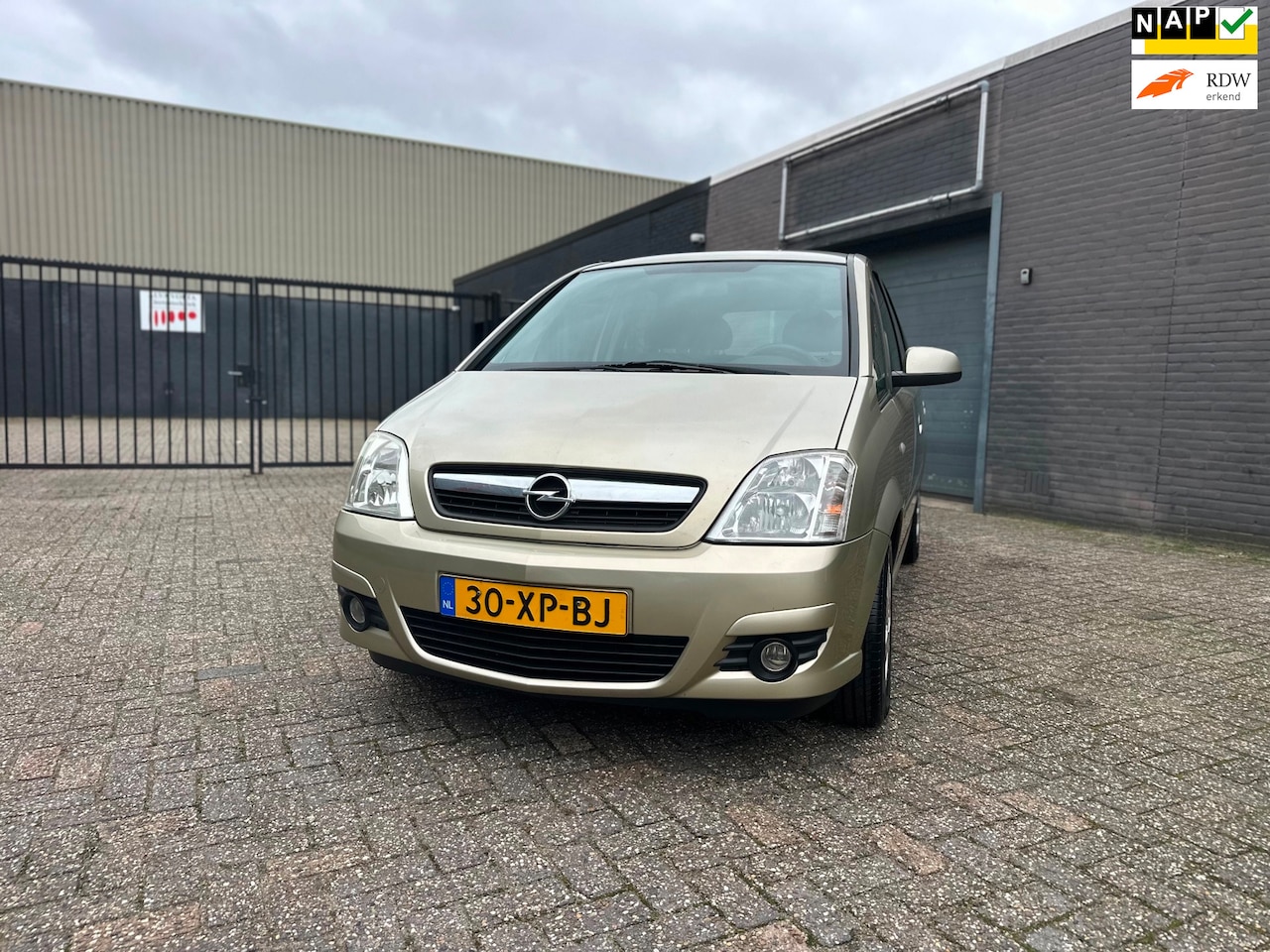 Opel Meriva - 1.4-16V Temptation Airco Cruise Elek. Pakket APK NAP. - AutoWereld.nl