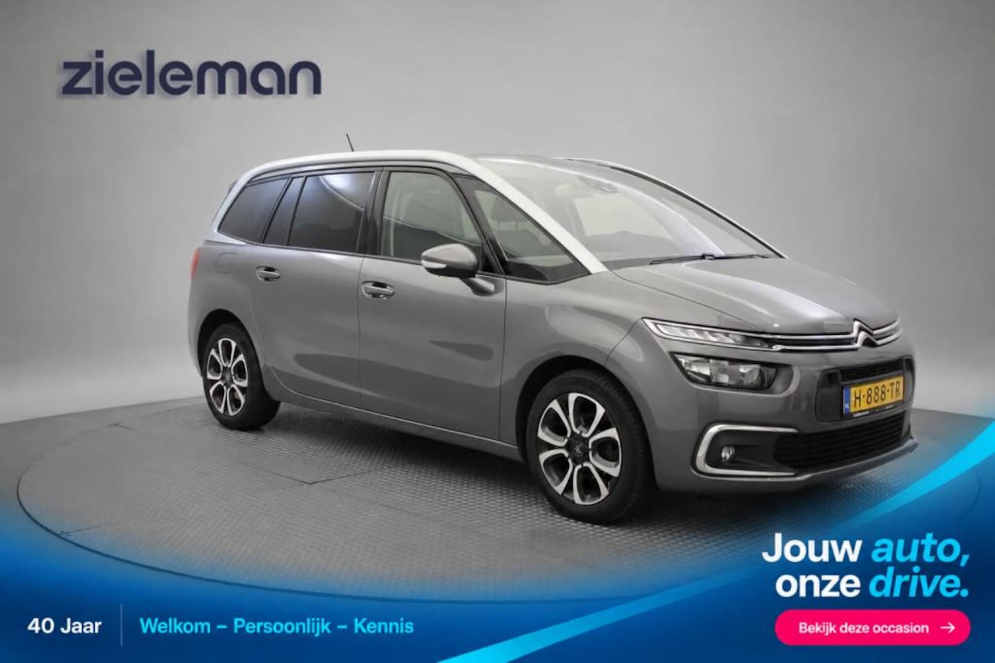 Citroën Grand C4 SpaceTourer - 1.2 PureTech Business 7 Persoons - Carplay, Navi, Cruise, Trekhaak - AutoWereld.nl