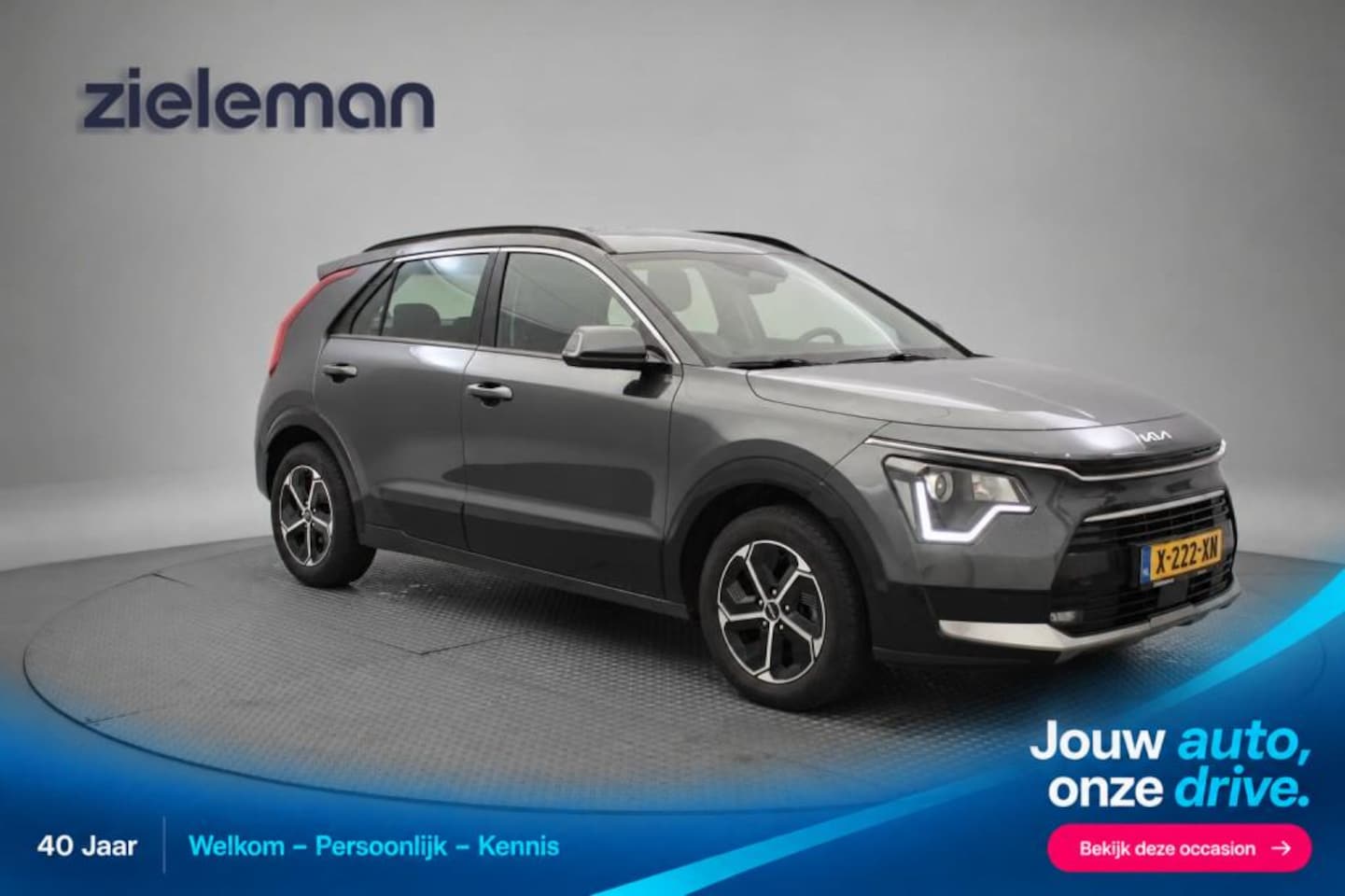 Kia Niro - 1.6 GDi Hybrid DynamicLine - Digitaal Cockpit, Carplay, Camera, Adapt. Cruise - AutoWereld.nl