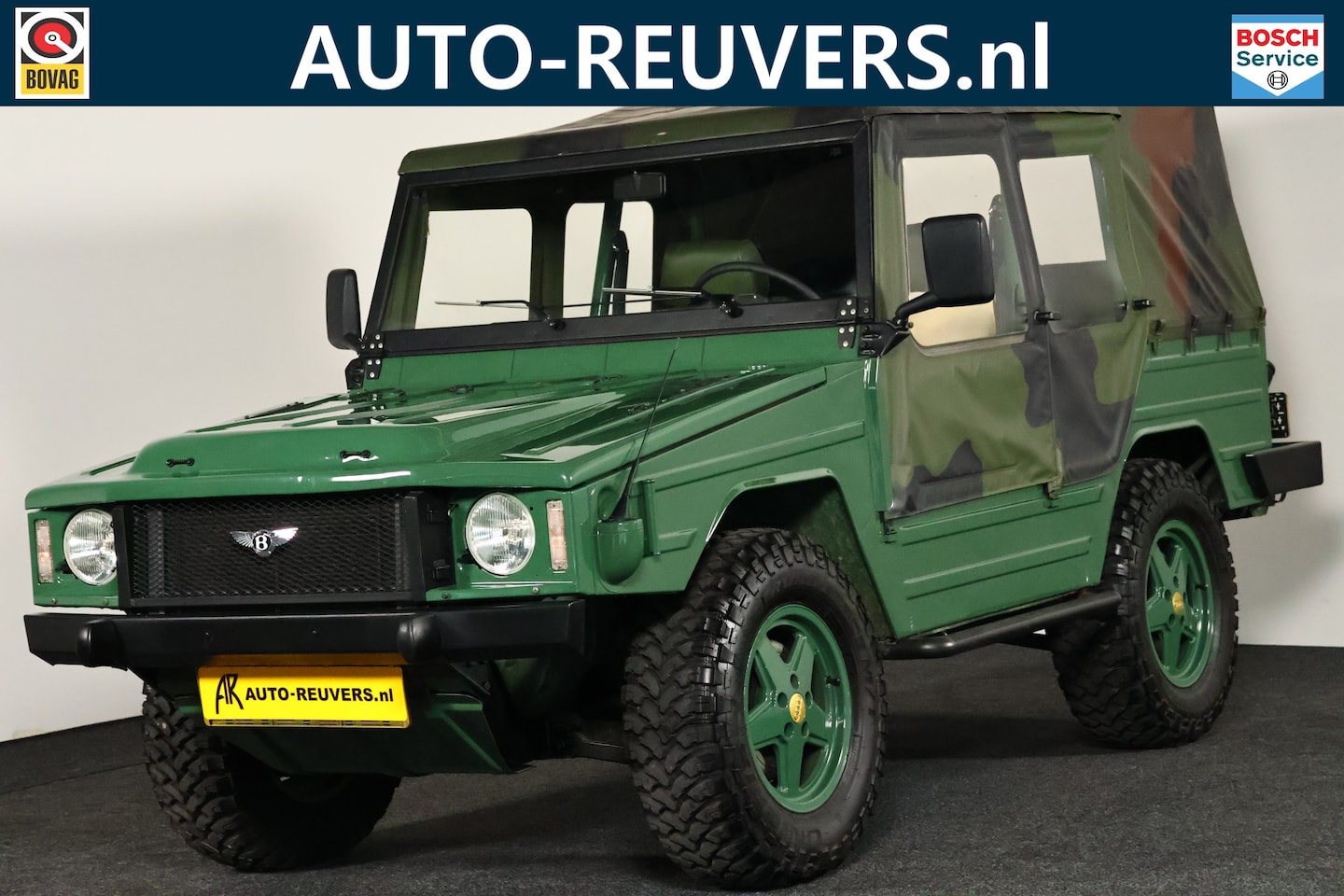 Volkswagen Iltis - Bombardier 1.6 Turbo Diesel / Leger voertuig - AutoWereld.nl